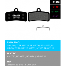 GALFER BIKE FD426G1652 E-BIKE Brake Pad