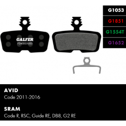 GALFER BIKE FD455G1053 PERFORMANCE Brake Pad