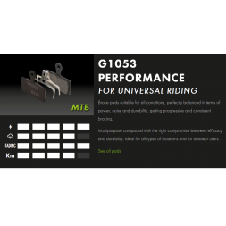 GALFER BIKE FD459G1053 PERFORMANCE Brake Pad