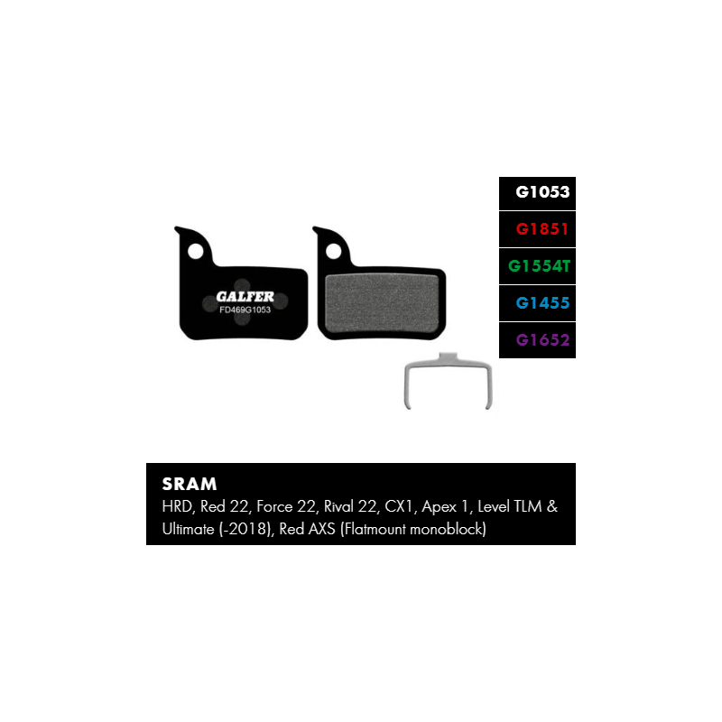 GALFER BIKE FD469G1455 ROAD Brake Pad