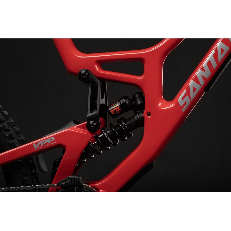 SANTA CRUZ V10 8 CC MX MD Frame Set Gloss Black Sparkle