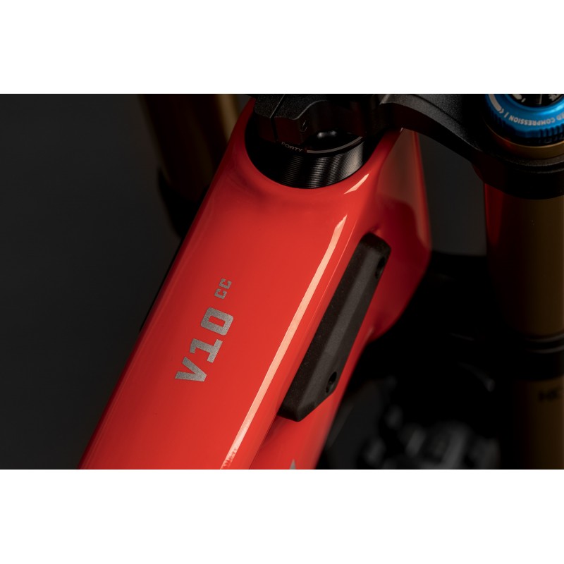 SANTA CRUZ V10 8 CC MX MD Frame Set Gloss Black Sparkle