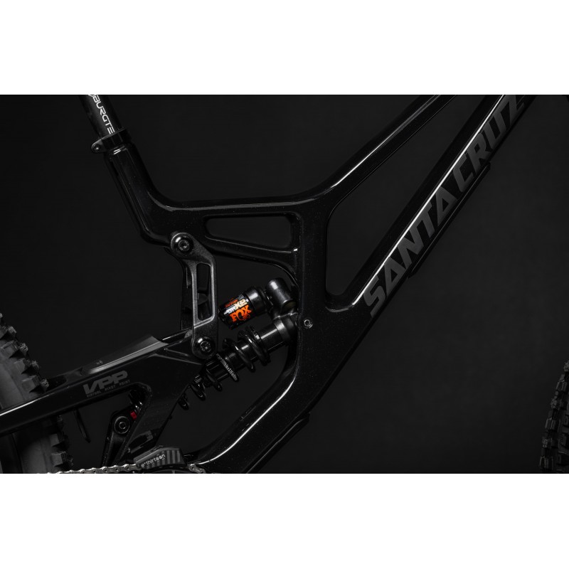 SANTA CRUZ V10 8 CC MX MD Frame Set Gloss Black Sparkle