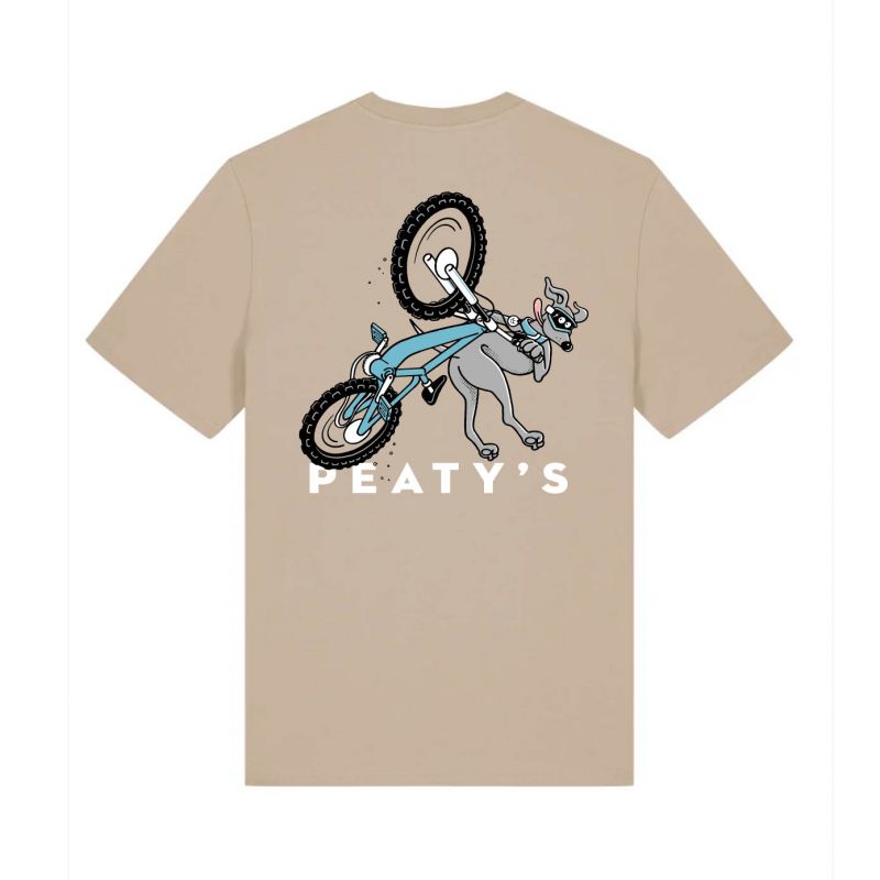 Peaty's AW25 PubWear Tee - Can Can / Latte - Medium