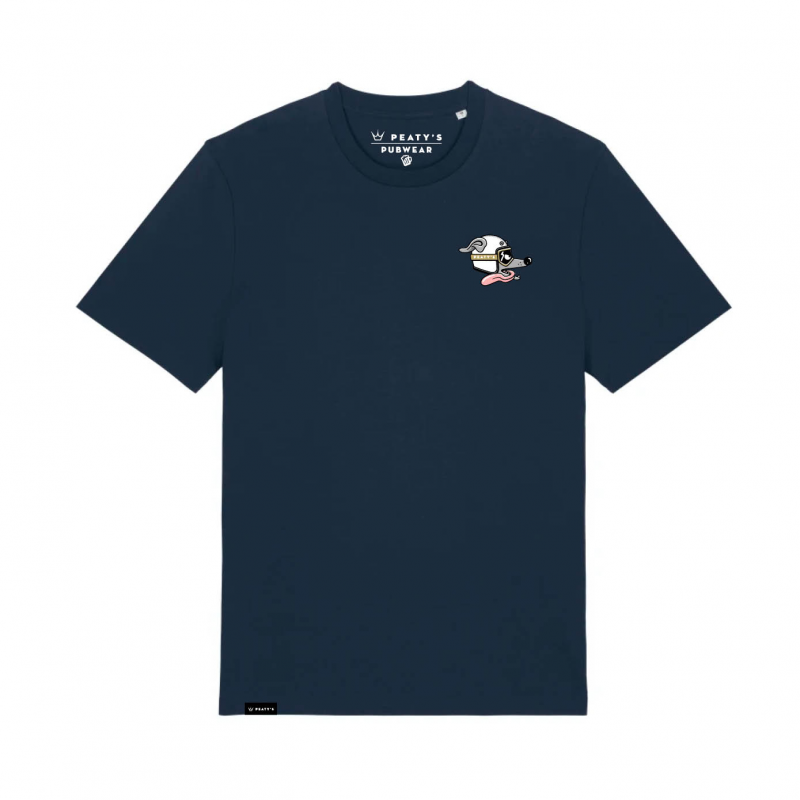 Peaty's AW25 PubWear Tee - Can Can / French Navy - 2XL