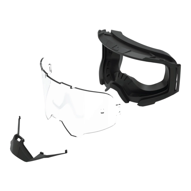 LEATT Goggle Velocity 4.5 Iriz Stealth Silver 50%
