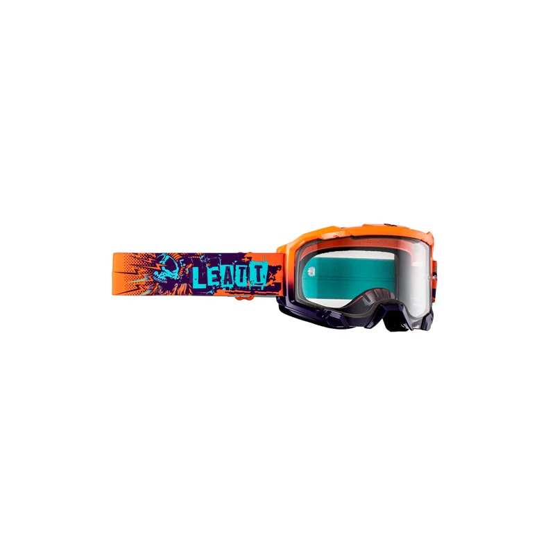 LEATT Goggle Velocity 4.5 Orange Clear 83%
