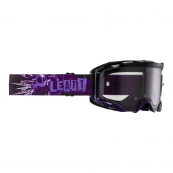 LEATT Goggle Velocity 4.5 UV Purple Light Grey 58%
