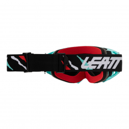 LEATT Goggle Vizion 3.5 Iriz Acid Blue 35 VLT