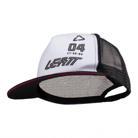 LEATT Cap Trucker S-XL Black/White