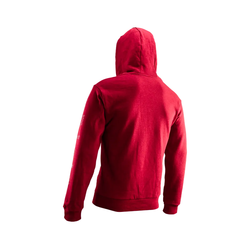 LEATT Hoodie Core S Ruby