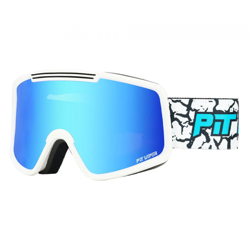 Pit Viper The Miami Nights French Fry Goggle Blue Lens Large
