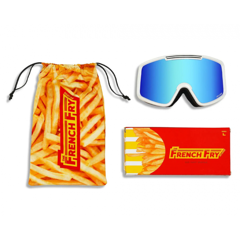 Pit Viper The Miami Nights French Fry Goggle Blue Lens Large
