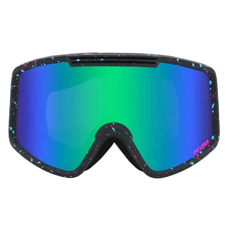 Pit Viper The Midnight French Fry Goggle Blue/Green Lens Large