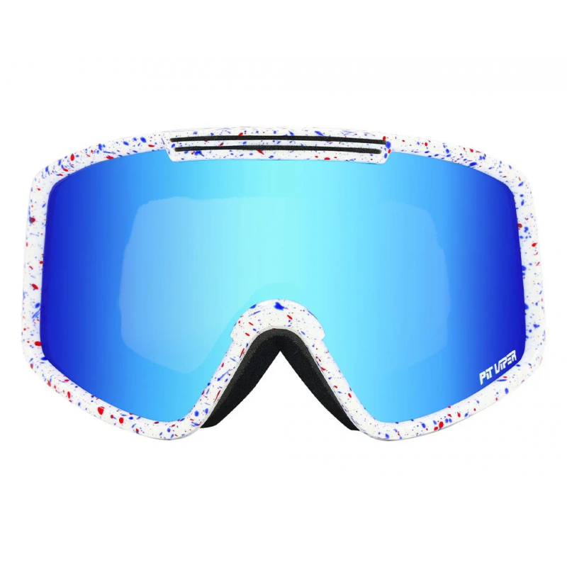 Pit Viper The Merika French Fry Goggle Blue Lens Large