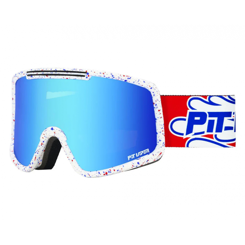 Pit Viper The Merika French Fry Goggle Blue Lens Large