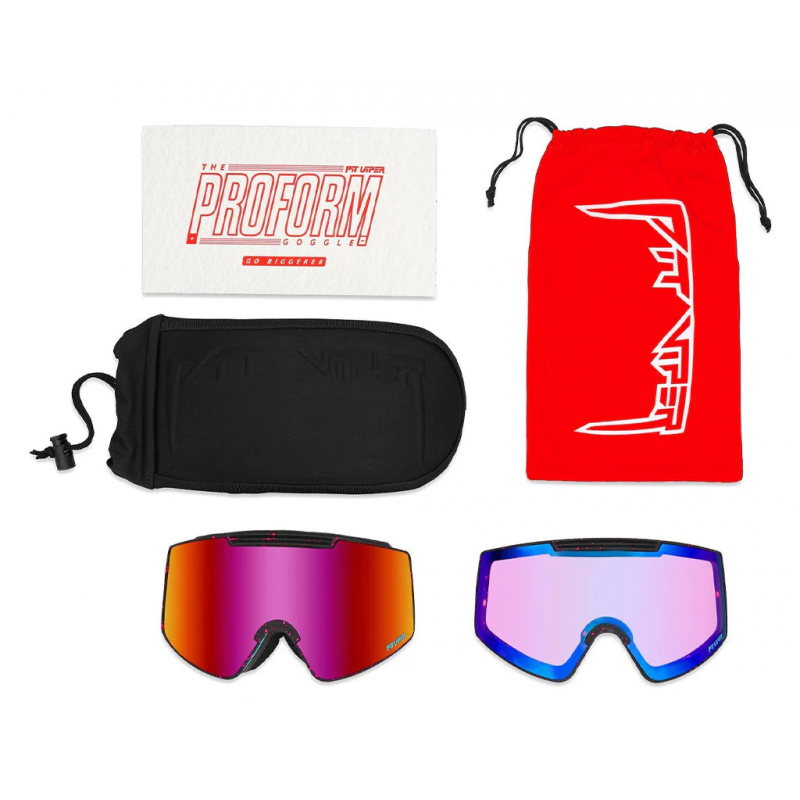 Pit Viper The Ignition Proform Goggle Pink/Purple Lens