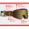 Pit Viper The Roost Rocket Proform Goggle Blue Lens