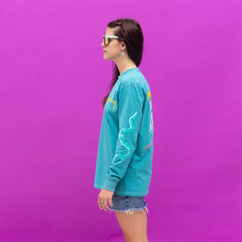 Pit Viper Terrarium Long Sleeve Tee M