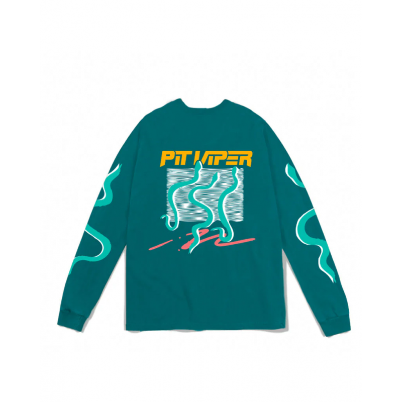 Pit Viper Terrarium Long Sleeve Tee L