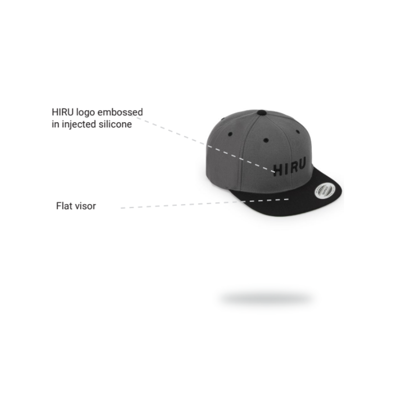 HIRU Flat Cap Graphite