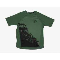 RACE FACE Trigger Short Sleeve Jersey Forest S