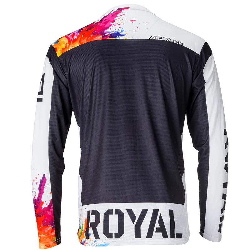 ROYAL APEX JERSEY LS LTD SPLATTER L
