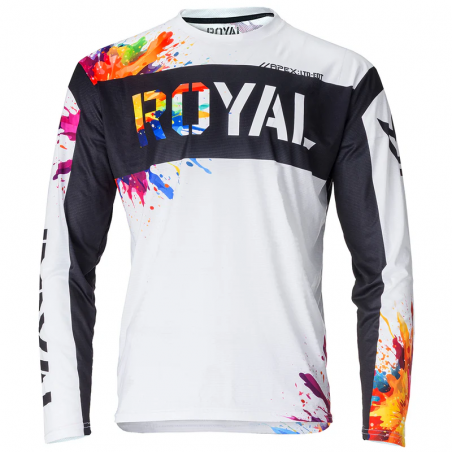 ROYAL APEX JERSEY LS LTD SPLATTER L