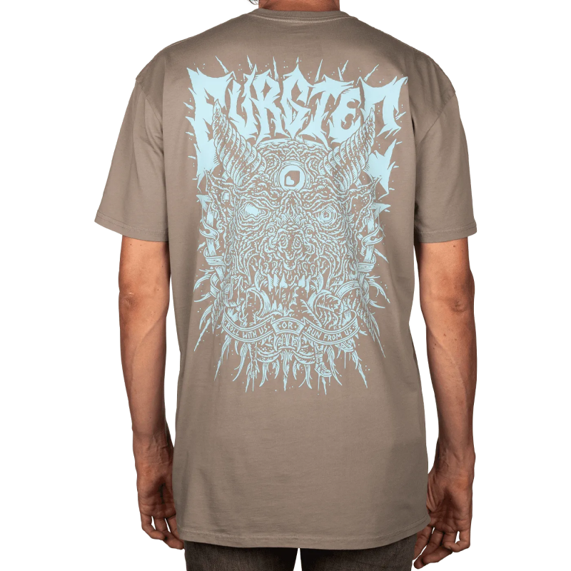 BURGTEC Roll With Us Faded T­shirt ­ XL Dust