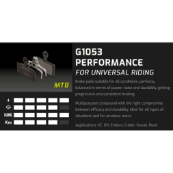 GALFER BIKE FD465G1053 PERFORMANCE Brake Pad