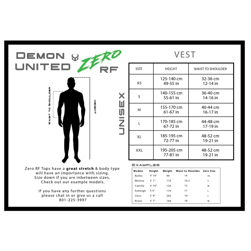 DEMON Zero RF Protective Vest