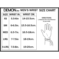 DEMON Wrist Guard Black