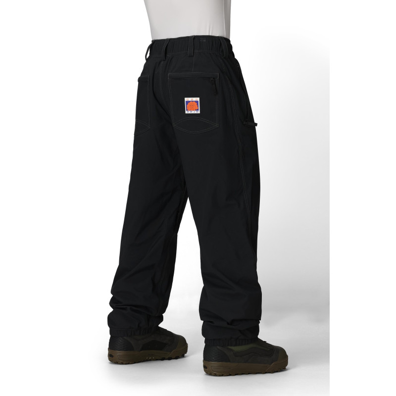 686 Dojo Shell Pant Black