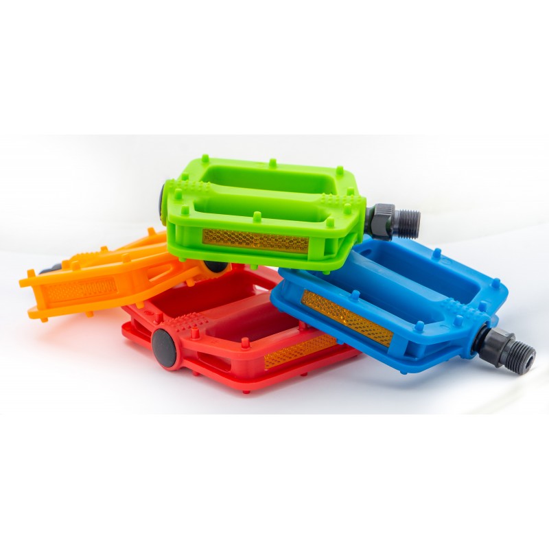 FPD NW-303 GREEN PP BODY BICYCLE PEDAL