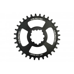 BURGTEC GXP Boost 3mm Offset Thick Thin Chainring ­ Burgtec Black ­ 32T