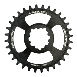 BURGTEC GXP 6mm Offset Thick Thin Chainring ­ Burgtec Black ­ 34T