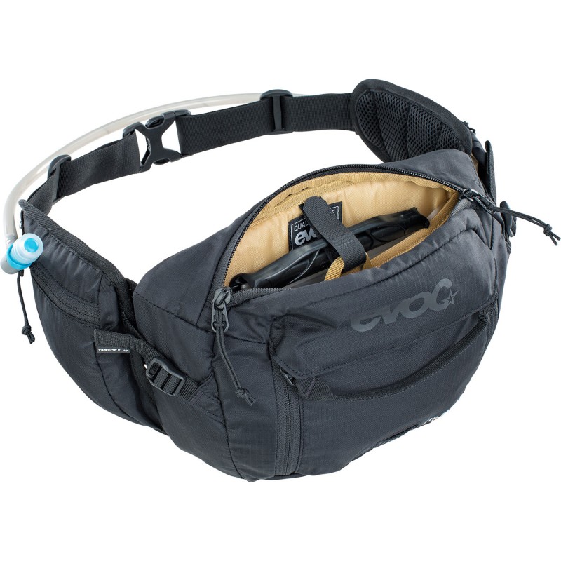EVOC HIP PACK 3L + 1.5l Bladder Black