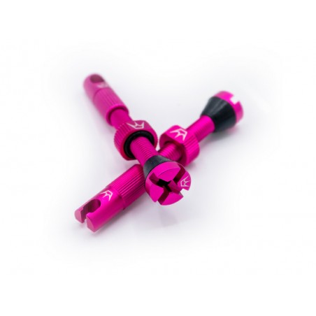 Peaty's x Chris King (MK2) Tubeless Valves - 42mm / Matte Punch
