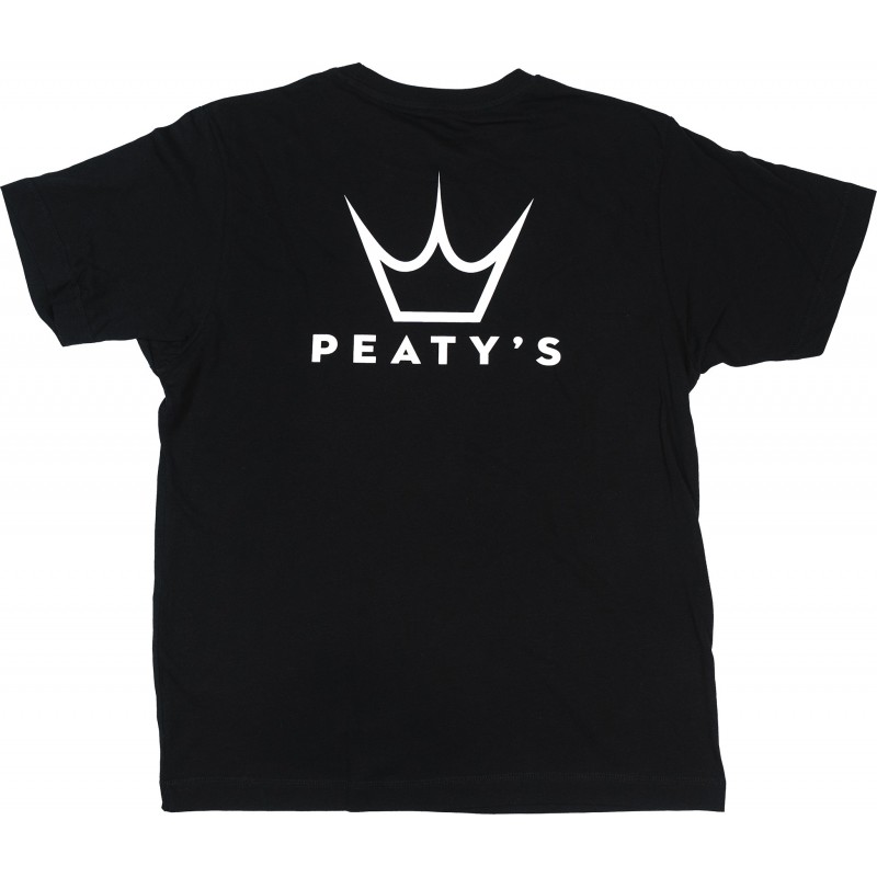 Peaty's Ride Wear Printed T-Shirt - Black - S