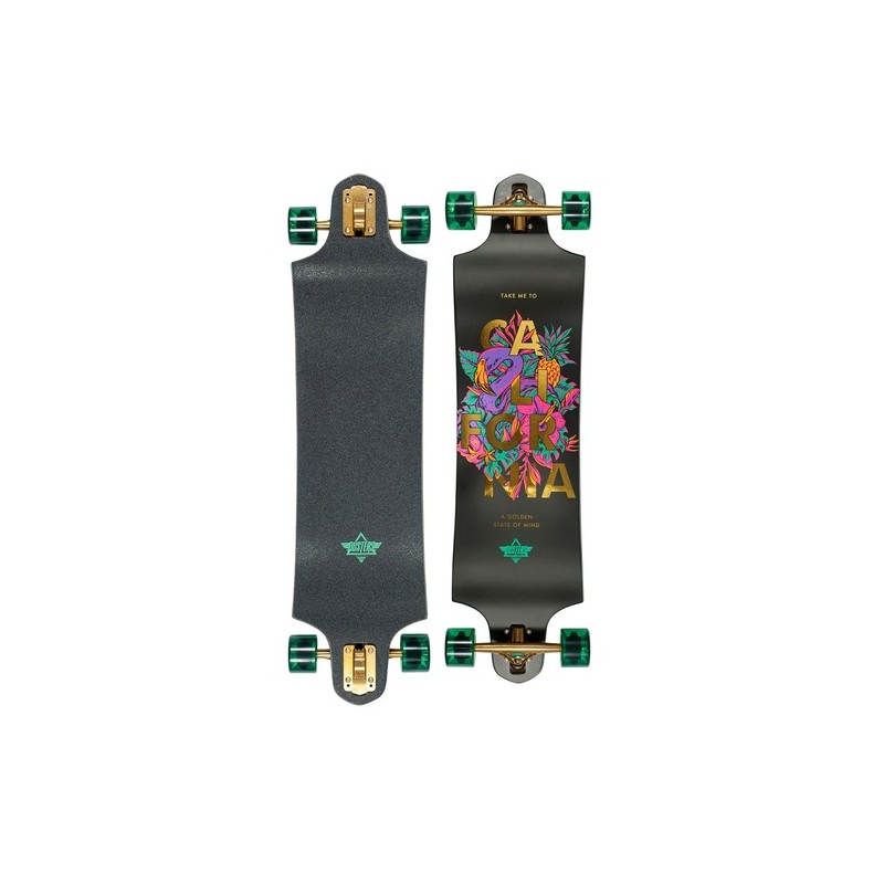 DUSTER 38 GOLDEN STATE LONGBOARD Black/Green