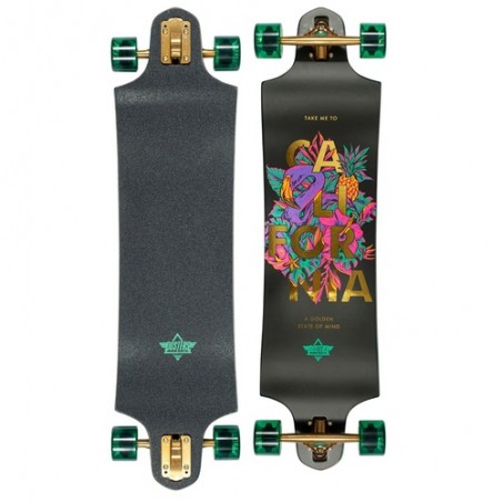 DUSTER 38 GOLDEN STATE LONGBOARD Black/Green