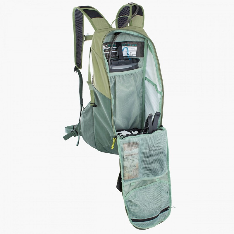 EVOC RIDE 16L LIGHT OLIVE-OLIVE BACKPACK