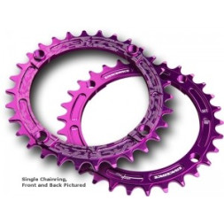 RACE FACE CHAINRING SINGLE NARROW WIDE 104X30 PURPLE