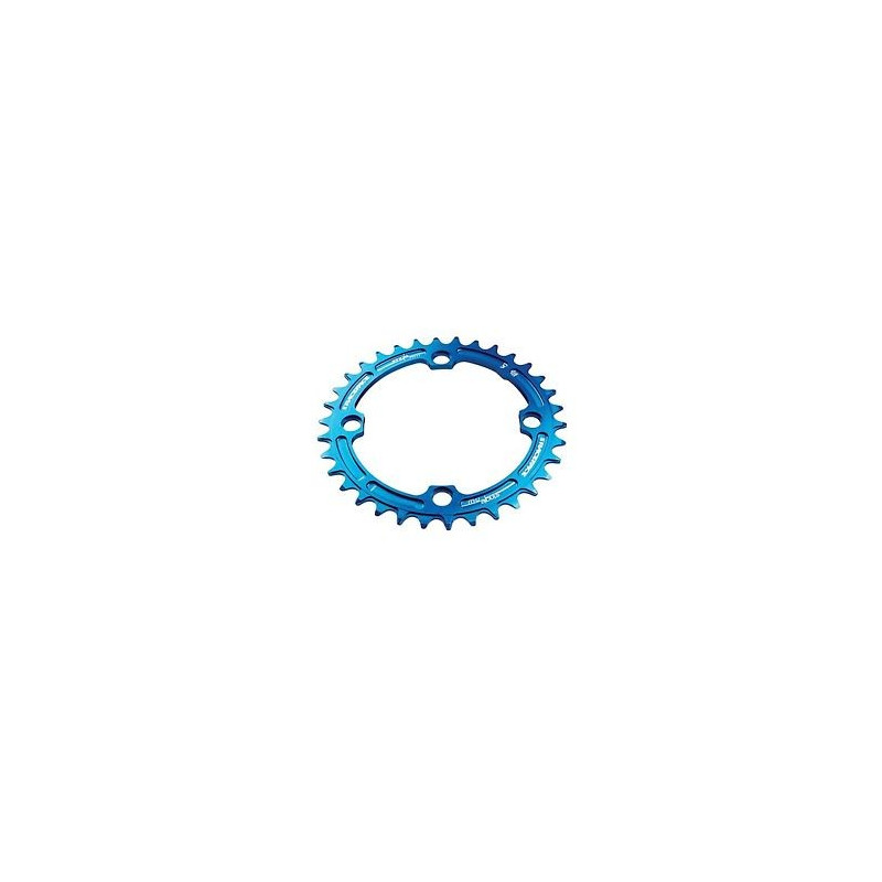 RACE FACE CHAINRING SINGLE NARROW WIDE 104X32 BLUE