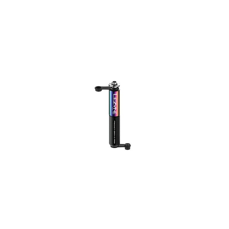 LEZYNE POCKET DRIVE PRO Neo Metallic Black Hand Pump