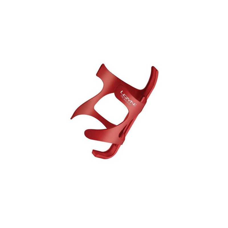 LEZYNE CNC CAGE Aluminum Red Bottle Cage