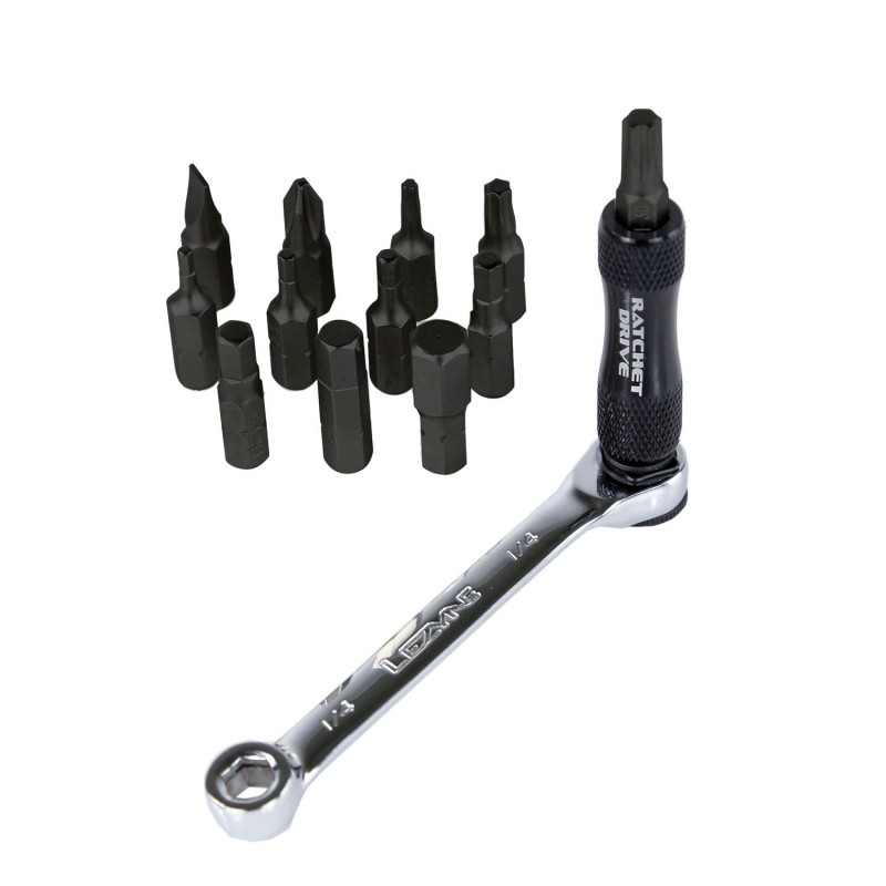 LEZYNE RATCHET KIT - BLACK NICKEL