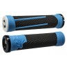 ODI AG2 v2.1 Lock-On Grips Black/Blue with Blue Clamps