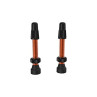 WTB TCS AL Orange Presta Valve 34mm 2pcs