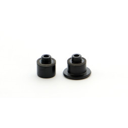 Black Peak QR Caps for 101 / 211 Rear Hub